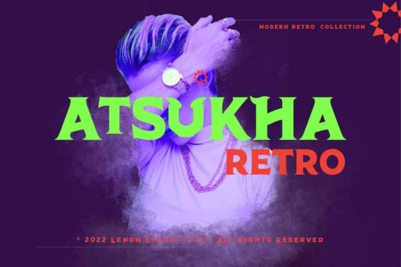 Atsukha Retro: A Serif Font That Anchors Your Campaign Voice