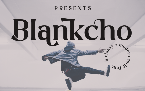 Blankcho: A Vintage Serif Font That Makes Your Brand Feel Timelessly Real