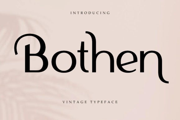 Bothen Serif Font: A Vintage Touch for Real Small Business Branding