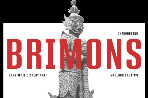 Brimons: A Bold Sans Serif for Digital Branding