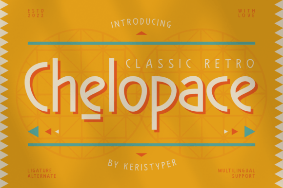 Chelopace: A Retro-Infused Sans Serif for Campaign Headlines That Stick
