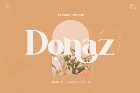 Donaz: A Serif Font That Feels Like a Well-Worn Book Cover