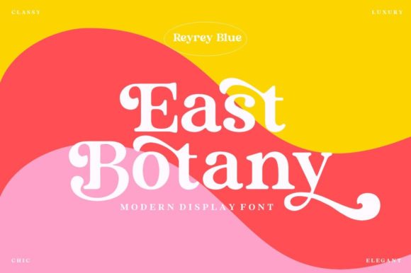 East Botany: A Bold Serif Font That Makes Your Brand Feel Intentional