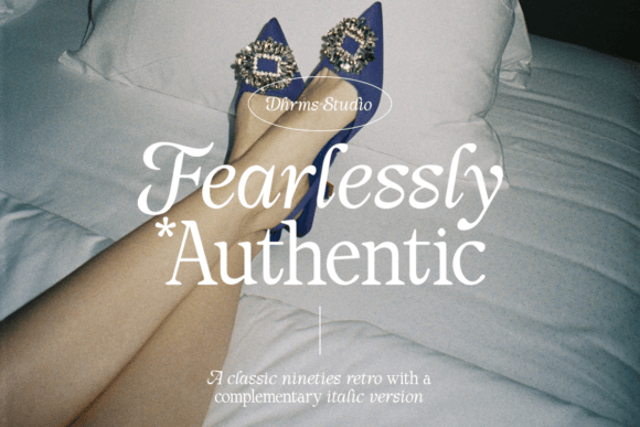 Fearlessly Authentic: A Serif Font That Feels Like Home