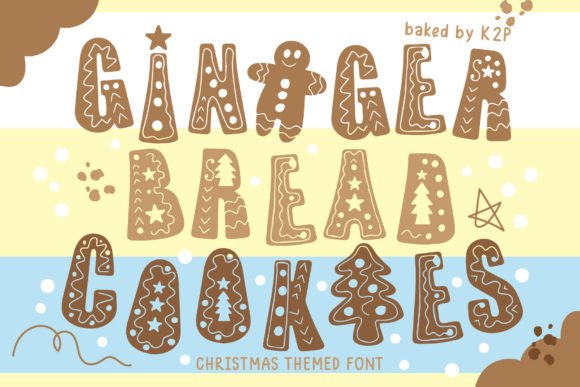 Gingerbread Cookies Font: A Decorative Typeface That Delivers Personality