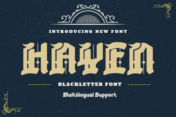 Hayen: A Blackletter That Earns Its Place