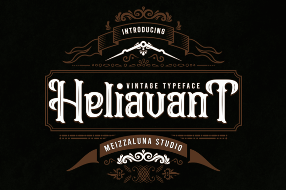 Heliavant: A Blackletter Font That Gives Your Brand Gravitas