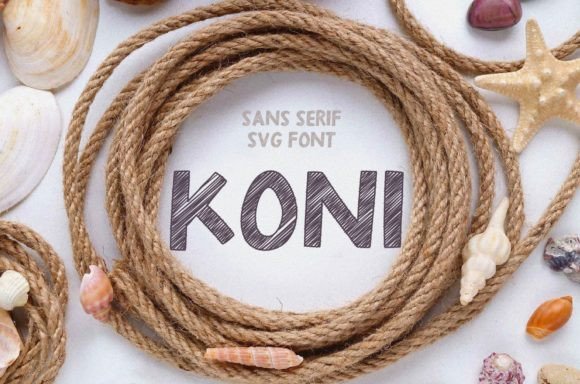 Koni: A Sans Serif That Breathes Like Nature