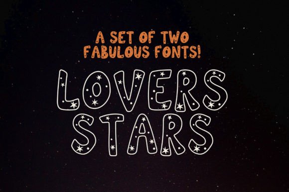 Lovers Stars: A Decorative Font That Sparks Campaign Magic