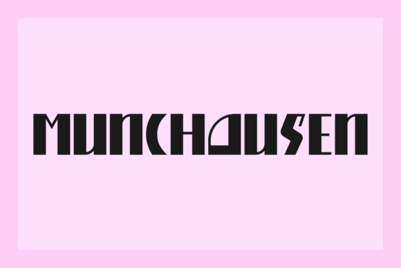Munchausen: A Retro Sans Serif Font That Elevates Small Business Branding