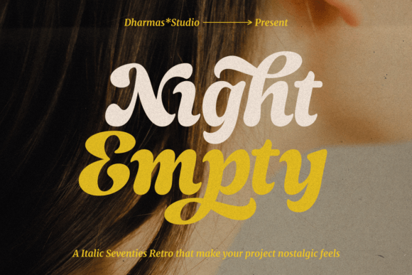 Night Empty: A Vintage Serif Font That Builds Brand Trust