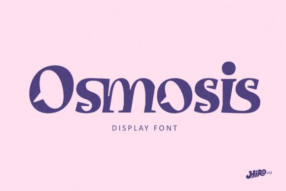 Osmosis: A Slab Serif That Earns Its Space