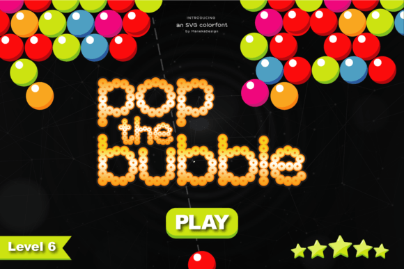 Pop the Bubble: A Decorative Font That Makes Your Headlines Pop—Literally