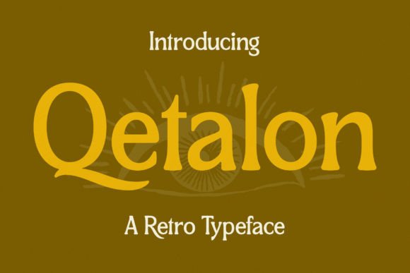 Qetalon: A Serif That Speaks With Quiet Authority