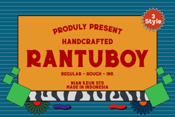 Rantuboy: A Retro Slab Serif Font That Elevates Small Business Branding