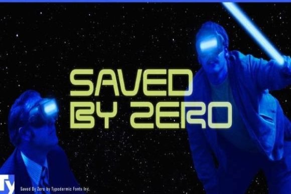 Saved by Zero: A Retro-Tech Font That Cuts Through the Feed
