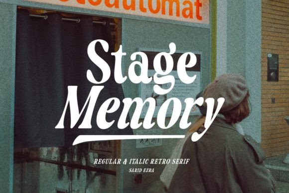 Stage Memory: A Serif That Commands Presence