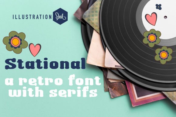 Stational: A Retro Serif Font That Makes Your Brand Feel Warm & Polished