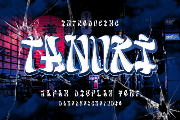 Tanuki: A Chic Blackletter Font That Elevates Real Business Branding