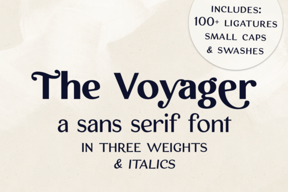 The Voyager: A Retro Sans Serif That Feels Like Home