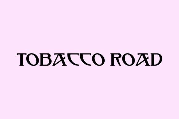 Tobacco Road: A Vintage Serif Font That Feels Like Home