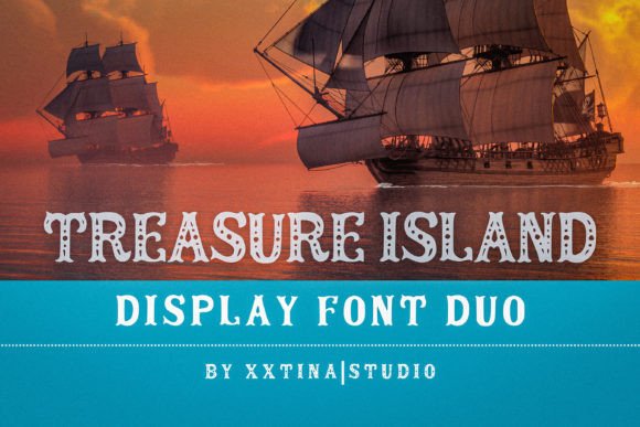 Treasure Island: A Bold Serif Font for Digital Branding