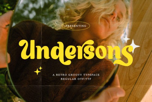 Undersons: A Groovy Retro Slab Serif Font for Handmade Brands