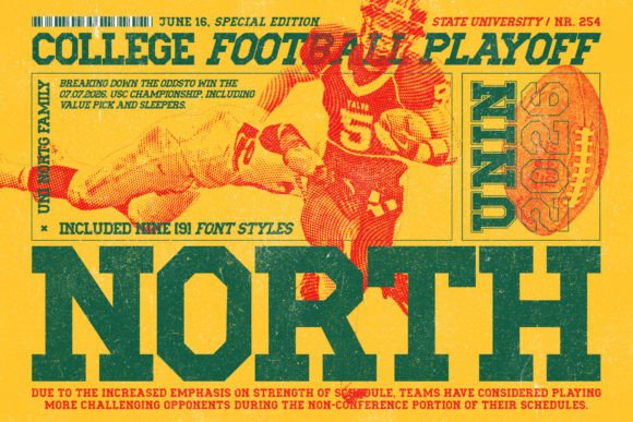 Uni North Font: A Slab Serif That Builds Brand Trust
