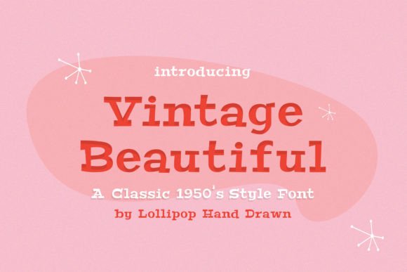 Vintage Beautiful: A Serif Font That Builds Trust and Charm