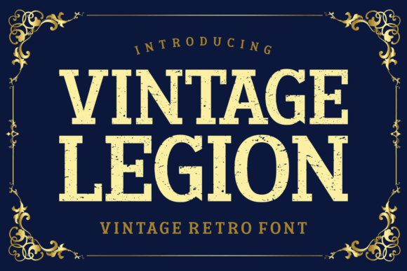 Vintage Legion: A Slab Serif That Anchors Your Editorial Voice